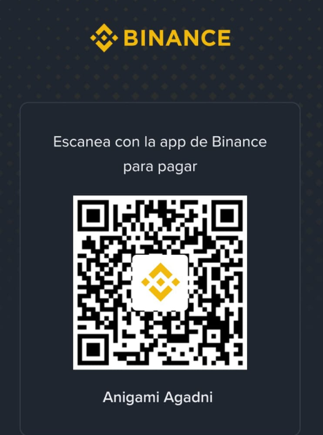 QR Binance Pay Donación